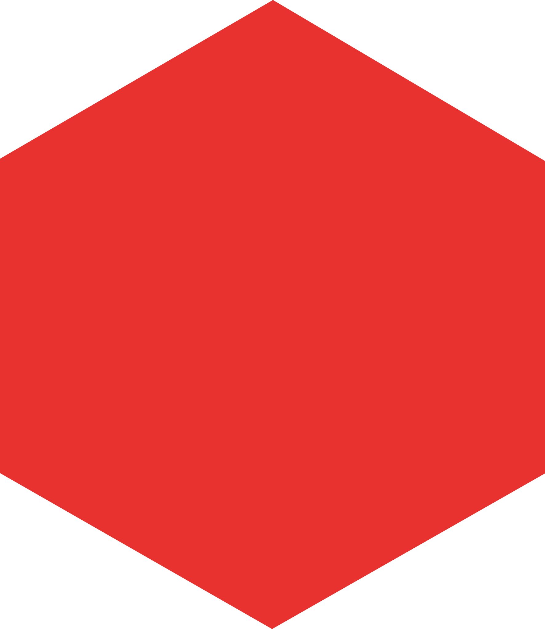 Red Hexagon